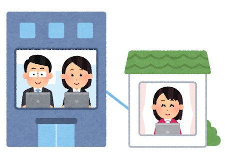 ムスメ実家でリモートワーク